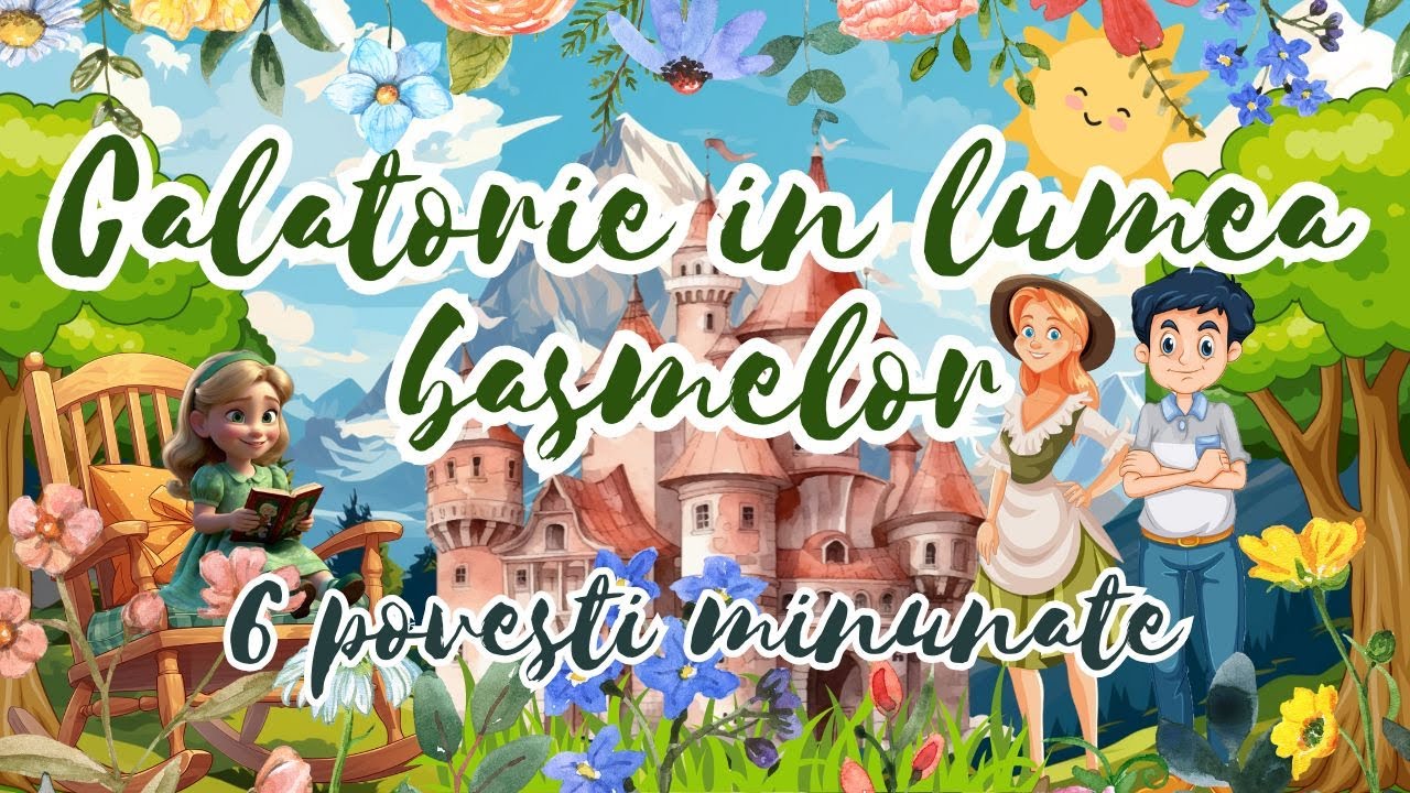 🌼 Calatorie in lumea basmelor | Povesti pentru copii | 6 Aventuri Captivante | Basme romanesti 🌼