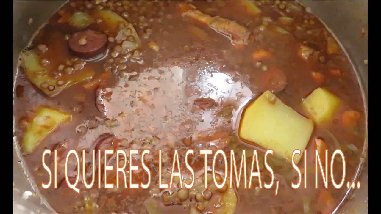 LENTEJAS SI QUIERES LAS COMES Y SI NO LAS DEJAS 🤷🏼‍♂