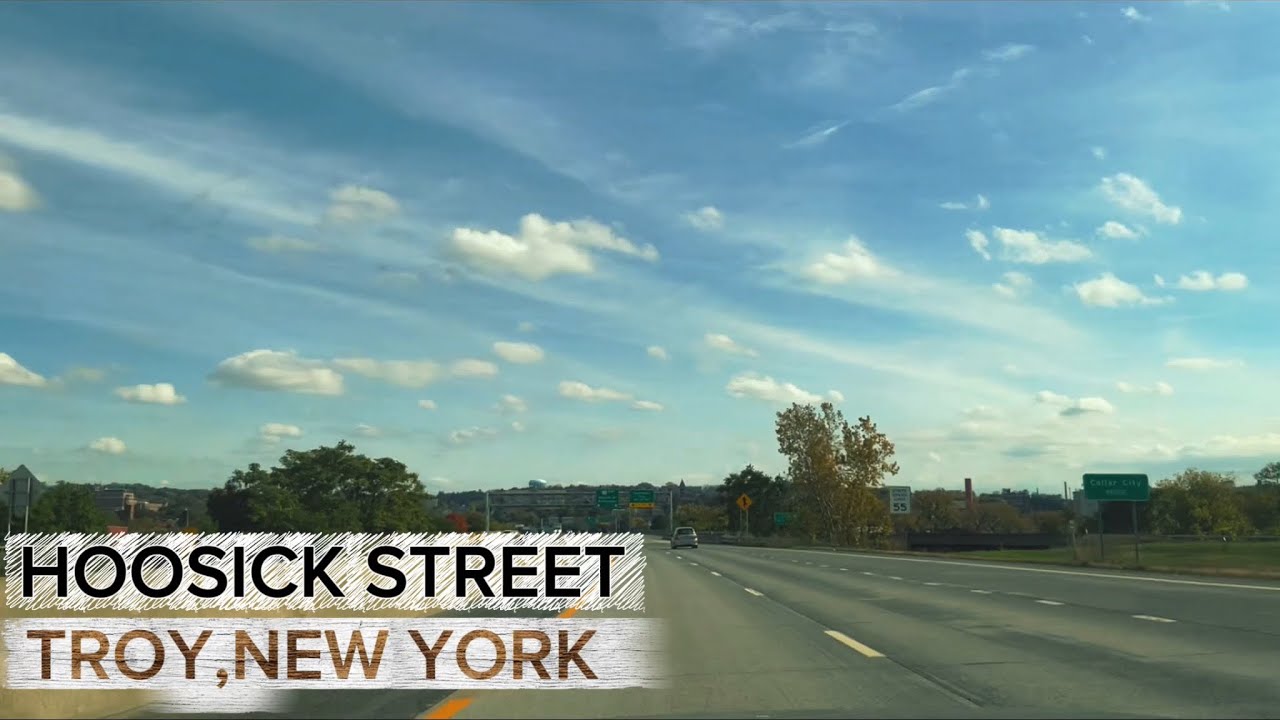 A short tour drive around Hoosick st, Troy New York 