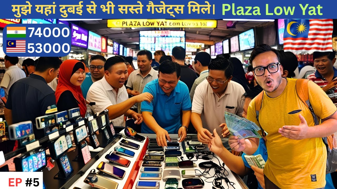 Cheapest Electronic Gadgets in Kuala Lumpur 🇲🇾 Tech Hunt!