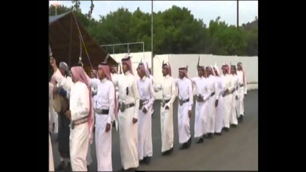 مدقال فرقة ربيعة ورفيدة للتراث والفنون في حفل المعايدة
