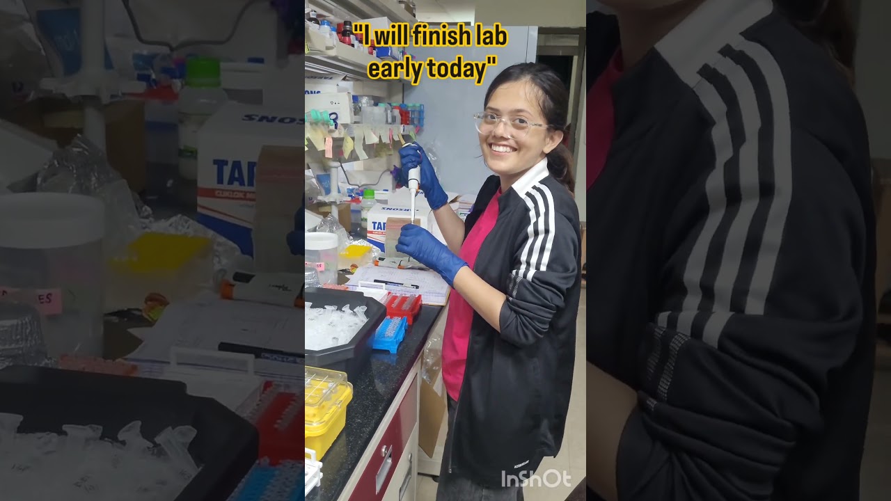 Sometimes we just call it a bad day and repeat the experiment  #labo #science #experiment #research