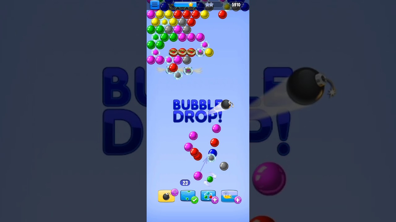 Bubble shooter 🔥🔥 hard game #shorts