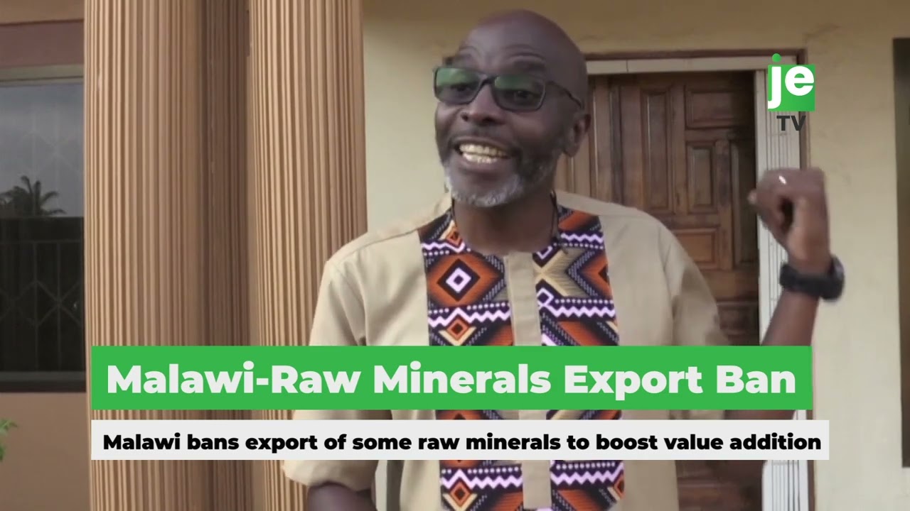 Malawi-Raw Minerals Export Ban