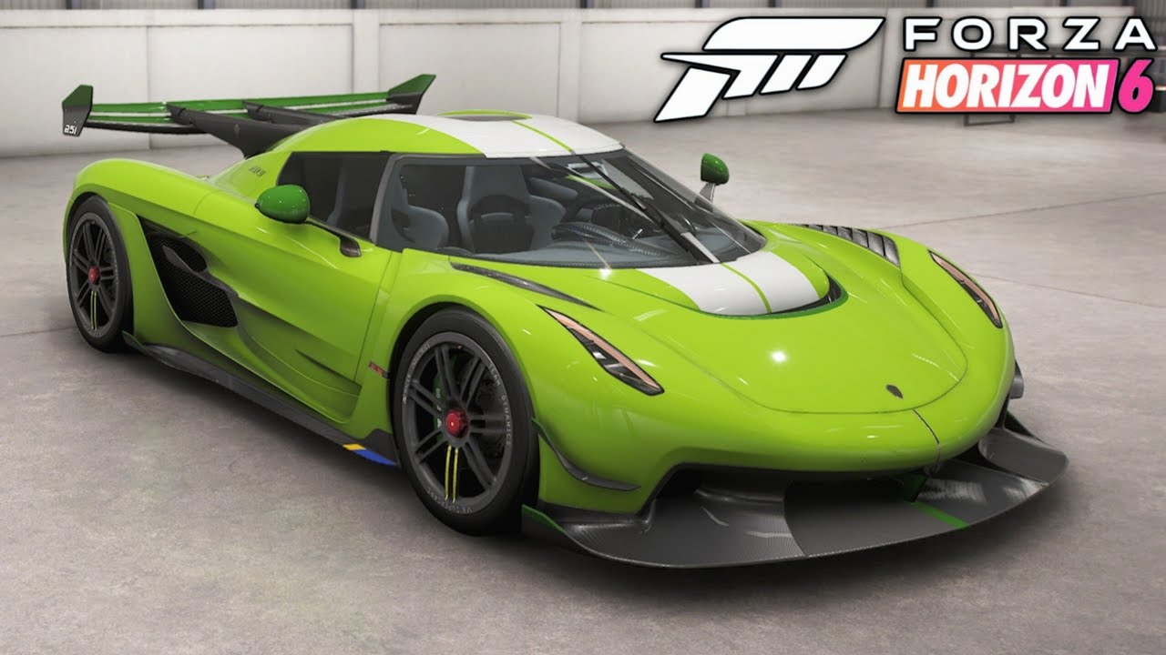 Forza Horizon 6 - Koenigsegg Jesko Customisation & Gameplay - 1600 HP Build