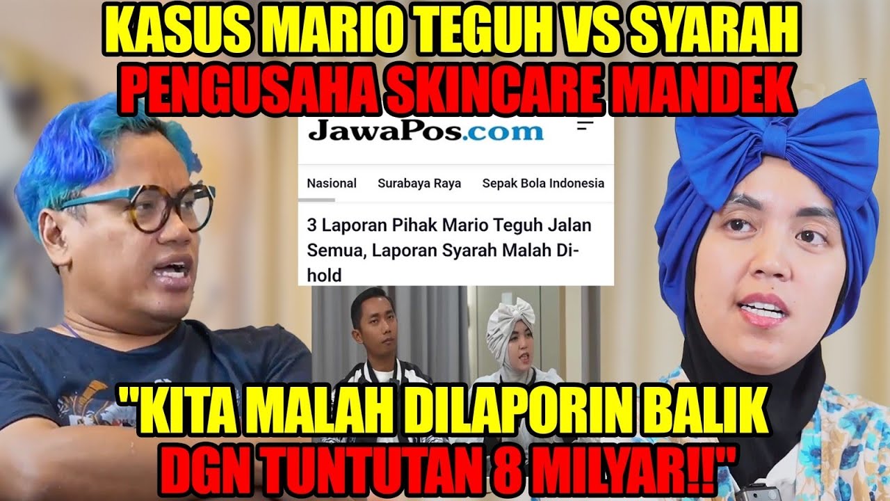 Memanas‼️ Mario Teguh vs syarah pengusaha skincare, 