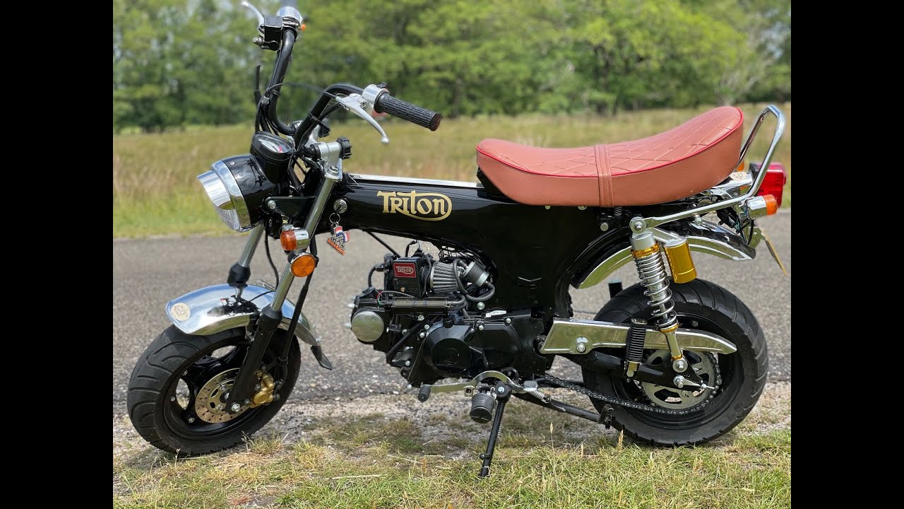 50cc DAX with Triton Derestriction Kit.