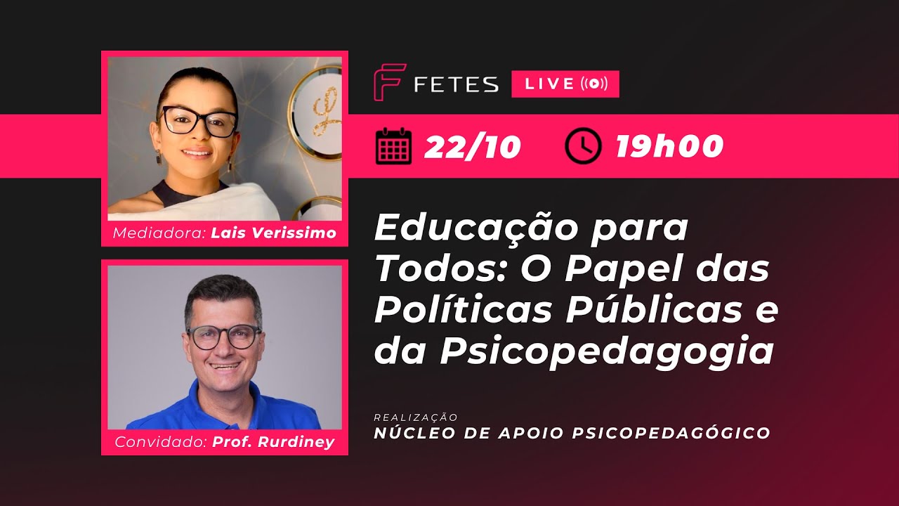 Educação para Todos: O Papel das Políticas Públicas e da Psicopedagogia - NAPCast