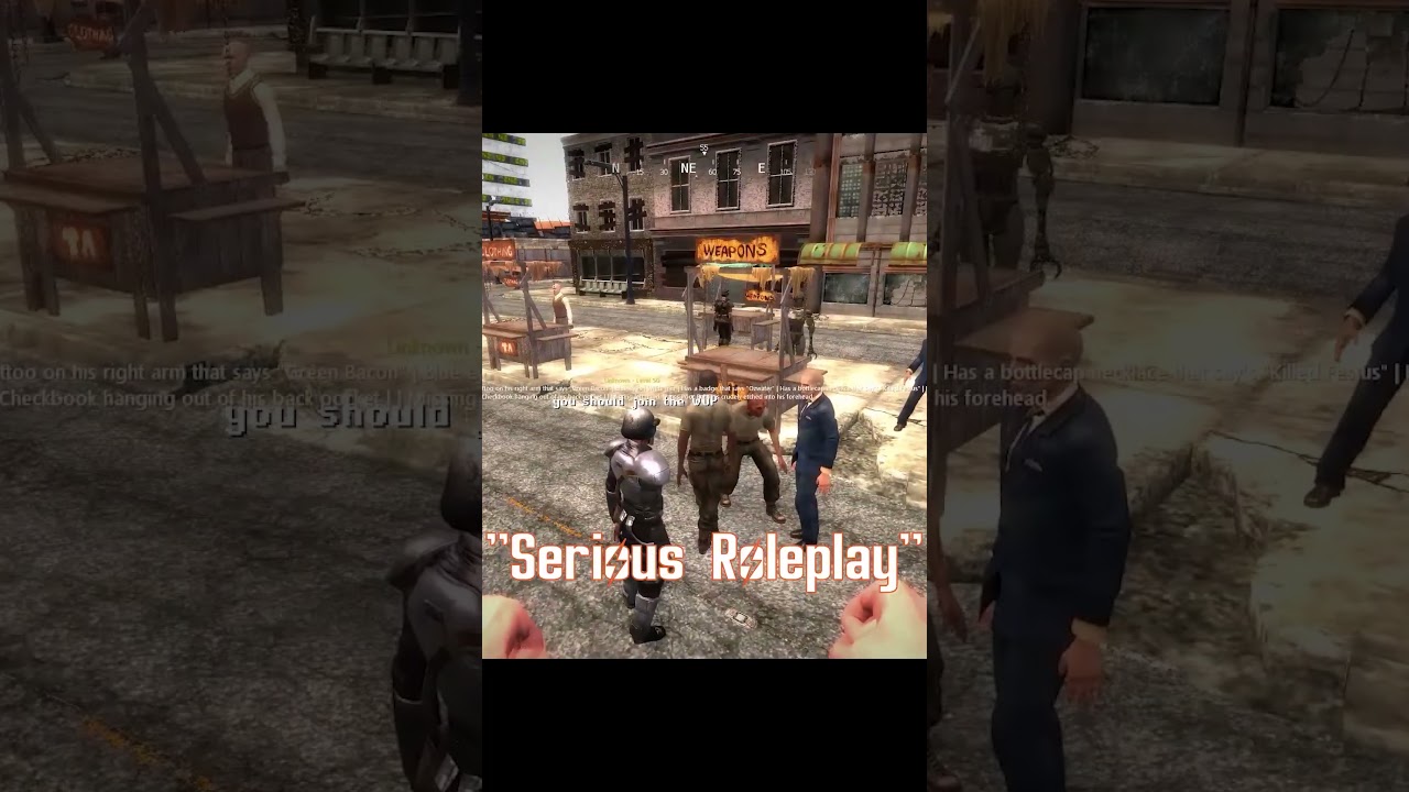 Serious Roleplay in #fallout Online