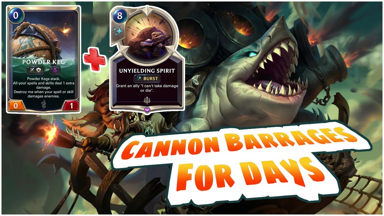 INFINITE POWDER KEG PROCS!? | Legends of Runeterra Riptide Rex Deck | Runeterra Keg Control Deck LoR