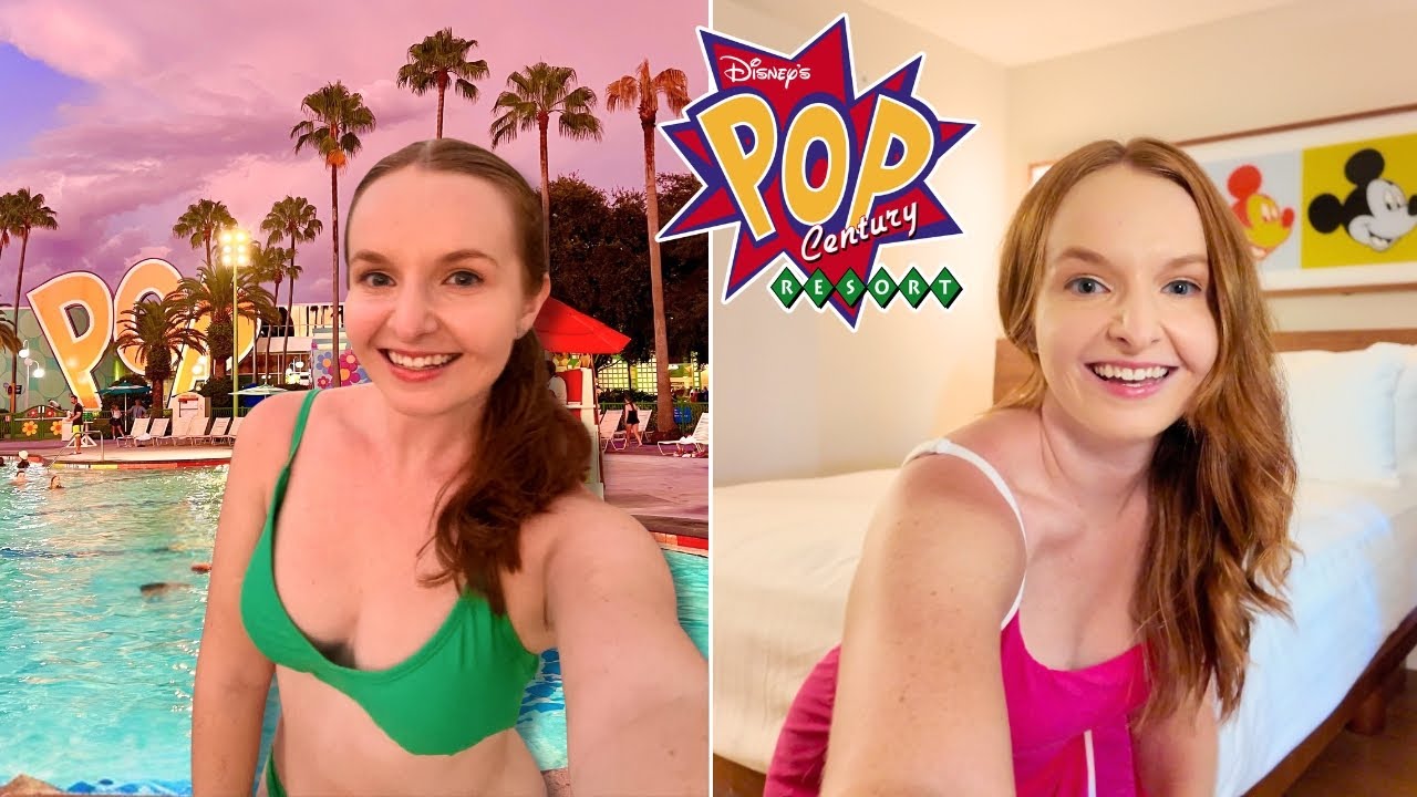 Disney's Pop Century Resort | Disney World Vacation | Skyliner Resort Hopping & Sebastian's Bistro