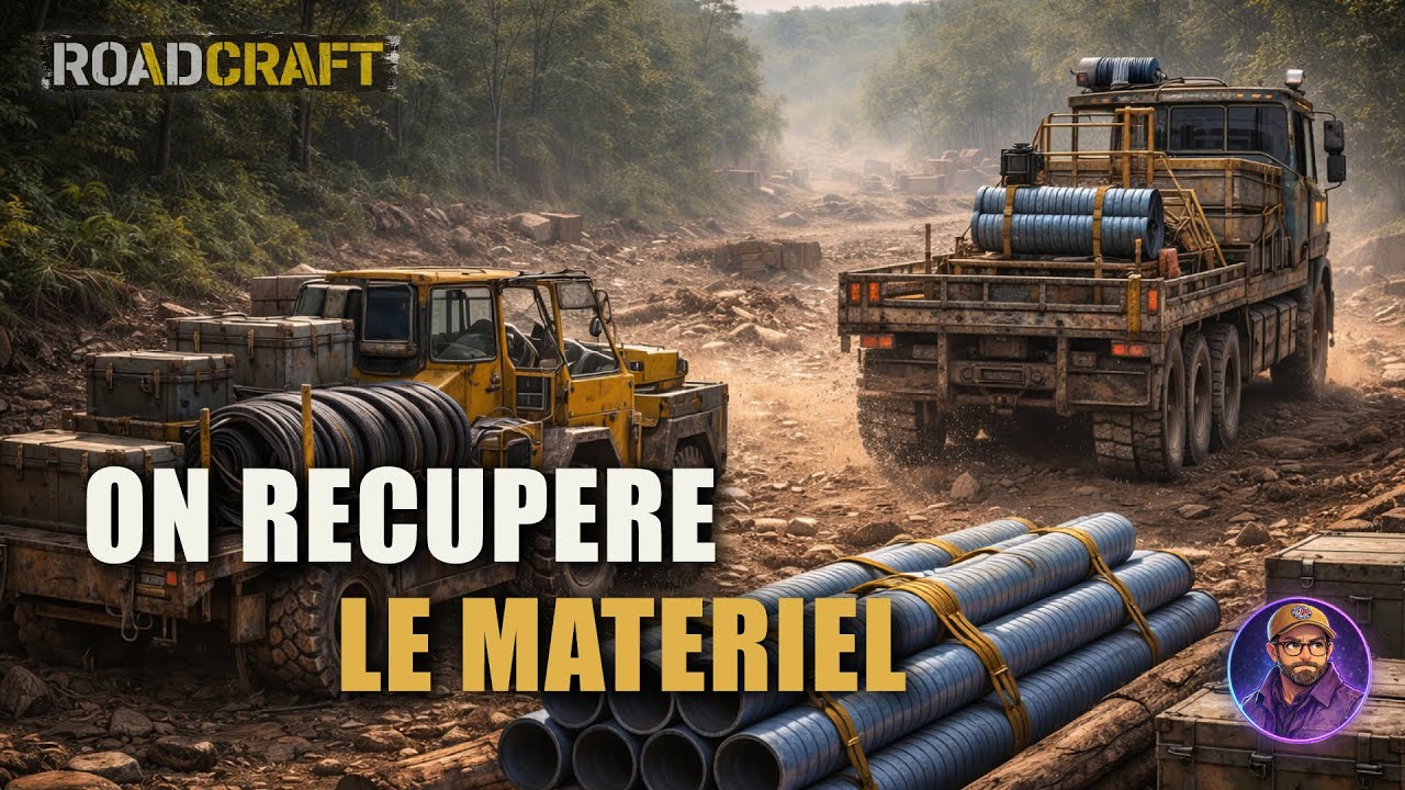On Récupère le Matériel 🔧 | RoadCraft