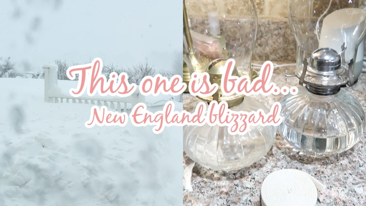 ❄️ spend the day with me as we prep for the blizzard ❄️