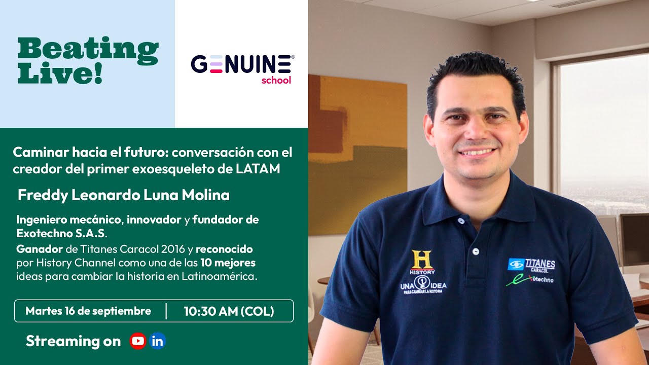 👣 Caminar hacia el futuro: conversación con el creador del primer exoesqueleto de LATAM