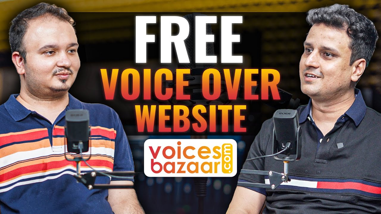 Free Voice Over Platform for Artists? | VoicesBazaar.com | No Registration Fee For Voice Artists