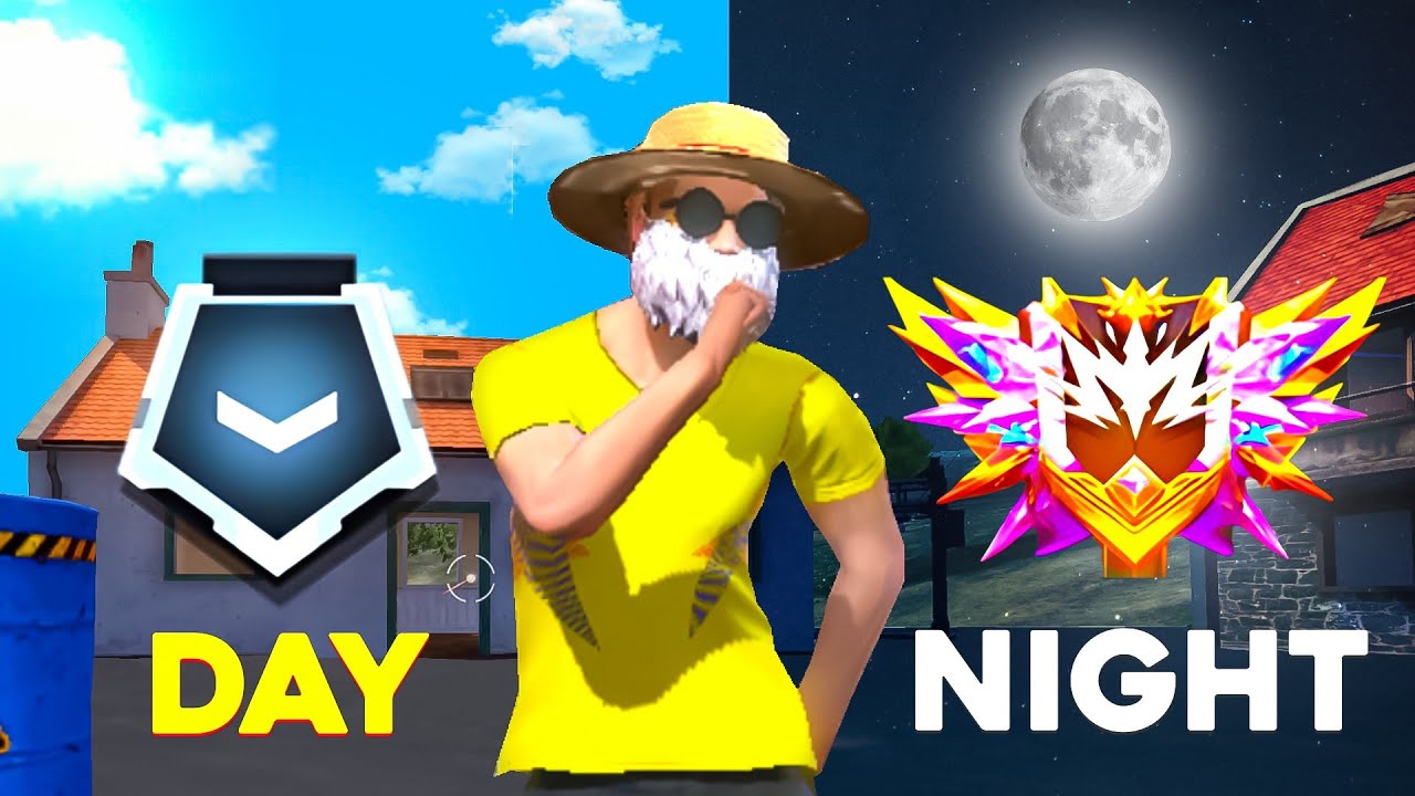Day vs Night Best Time to Push Grandmaster ? - MONU KING 