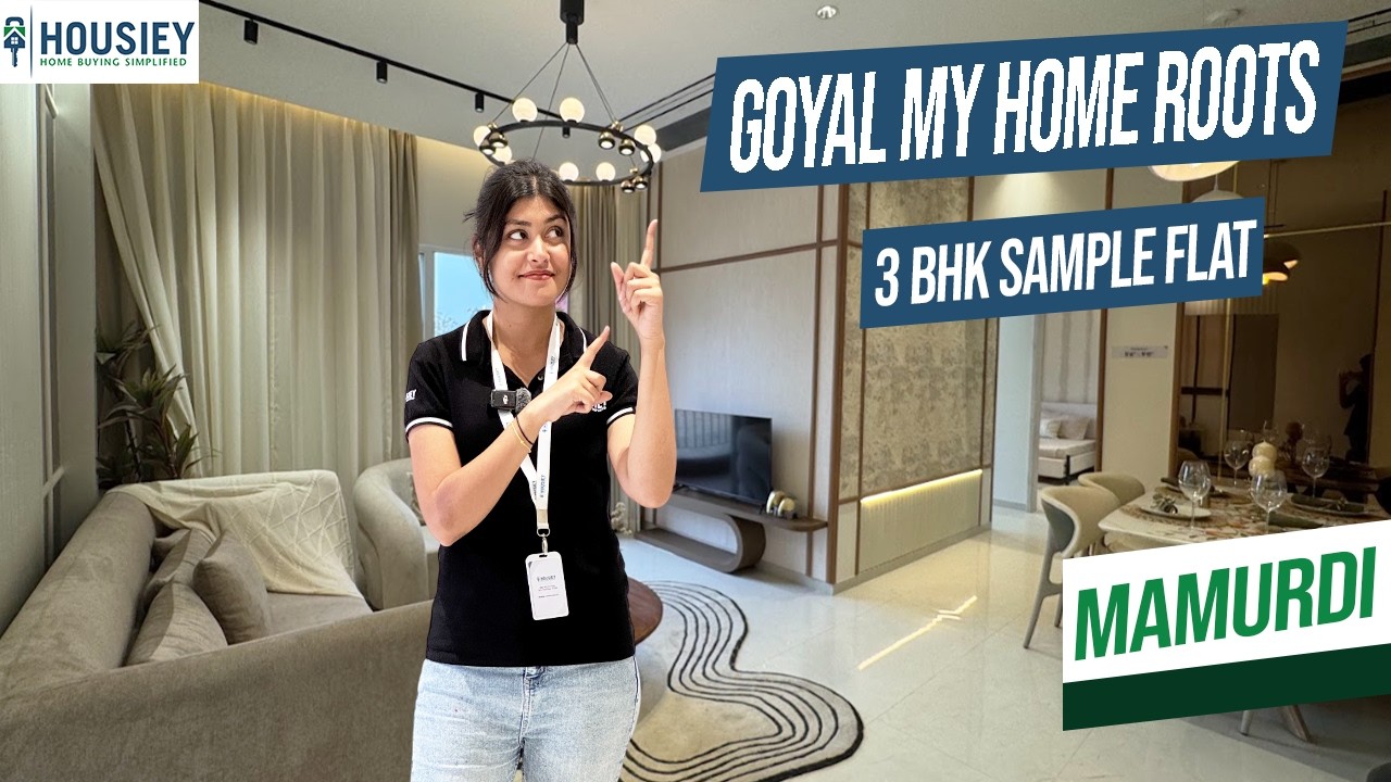 Goyal My Home Roots Pune | Spacious 3BHK Sample Flat Tour In Mamurdi | Review & Location 2026