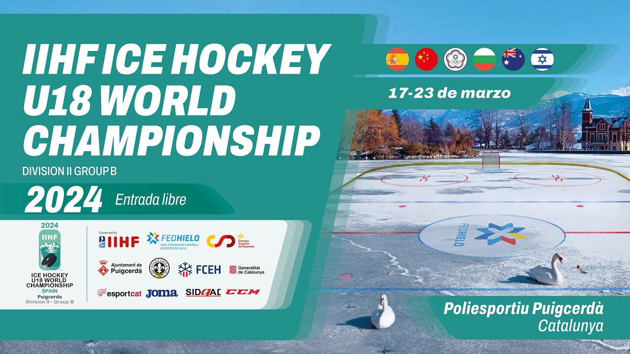 Israel - Spain | 2024 IIHF Ice Hockey U18 World Championship (Division II, Group B)