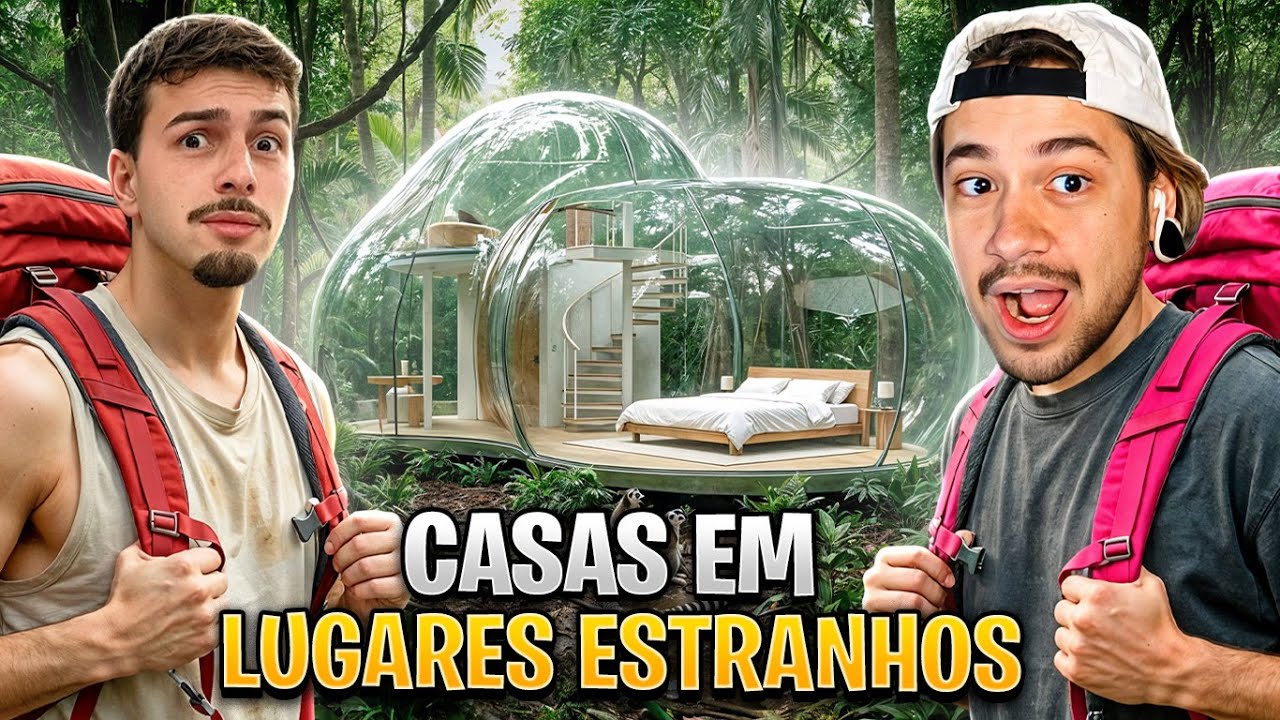 VISITANDO AS CASAS MAIS BIZARRAS DO BRASIL! - React Neagle
