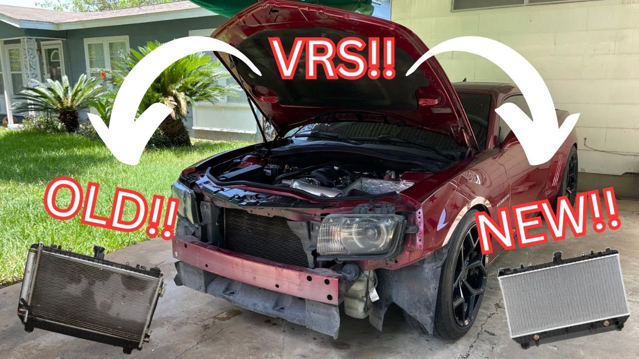 How To Replace Radiator 2010-2015 Camaro SS
