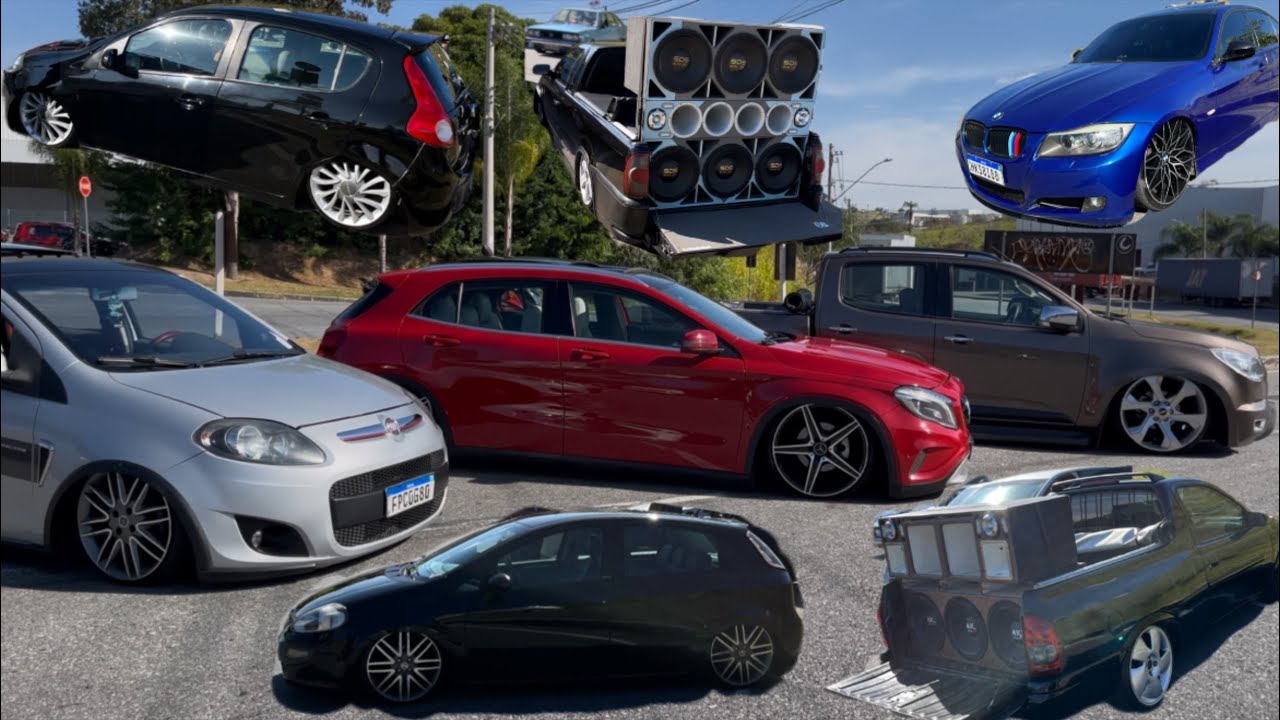 ENCONTRO DE CARROS REBAIXADOS E ANTIGOS / BAIXOS DO VILLA - BETIM