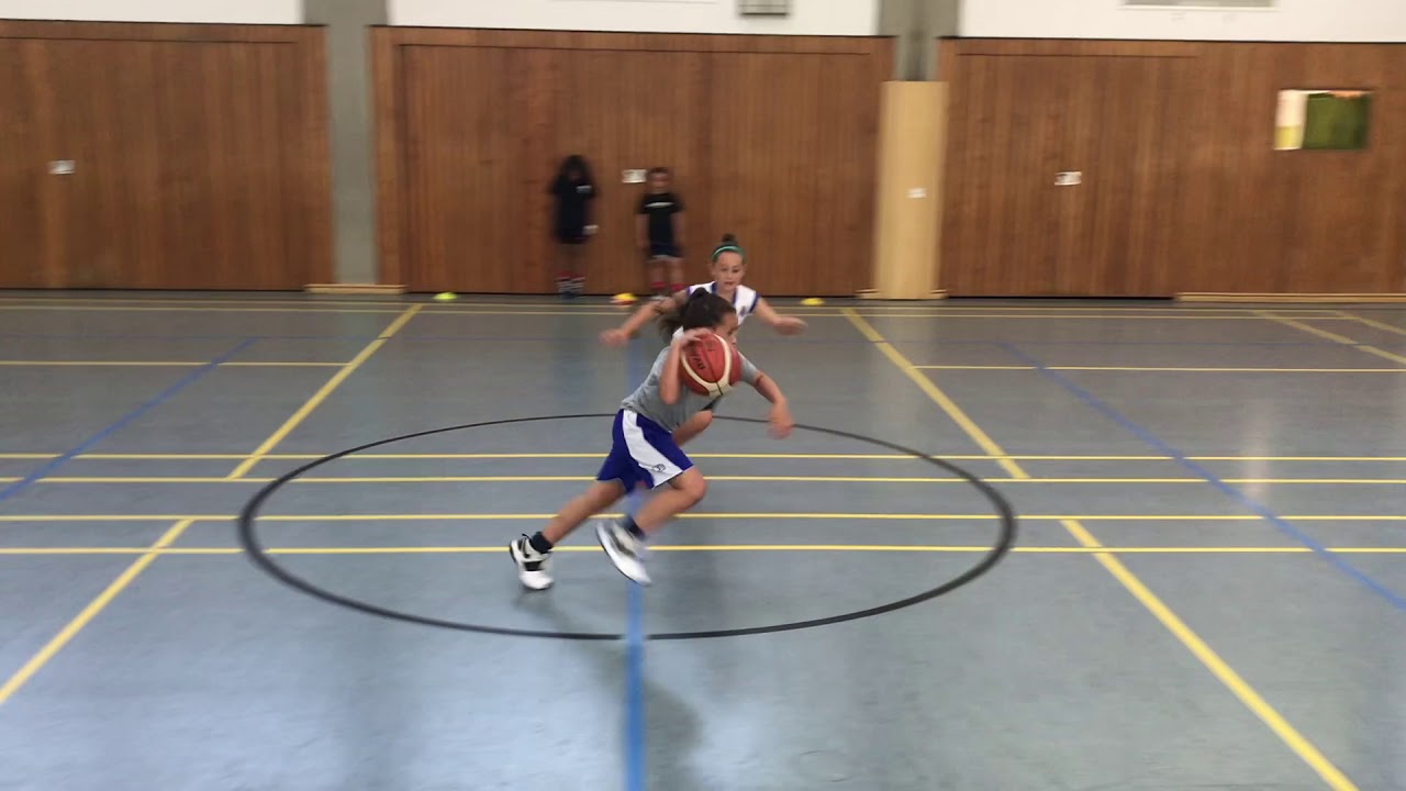 Transition Basketball Drill for very young kids