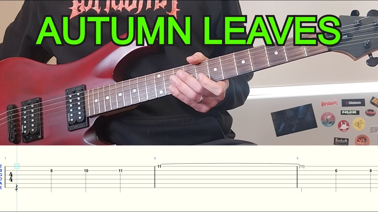 Autumn Leaves (Joseph Kosma) - GUITAR TAB (Theme)