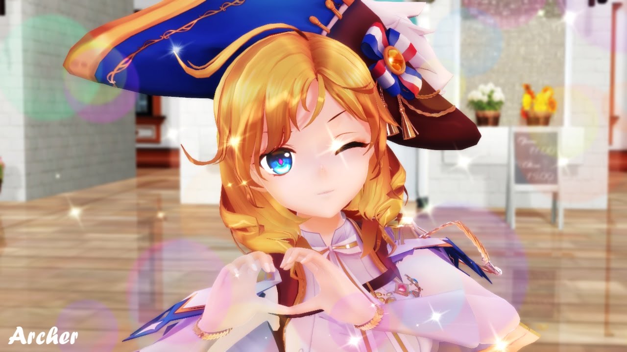 【耳機福利MMD】萌王EX：歐皇少女 拿破崙 Napoleon - 戀愛循環 恋愛サーキュレーション Renai Circulation [4K60FPS]