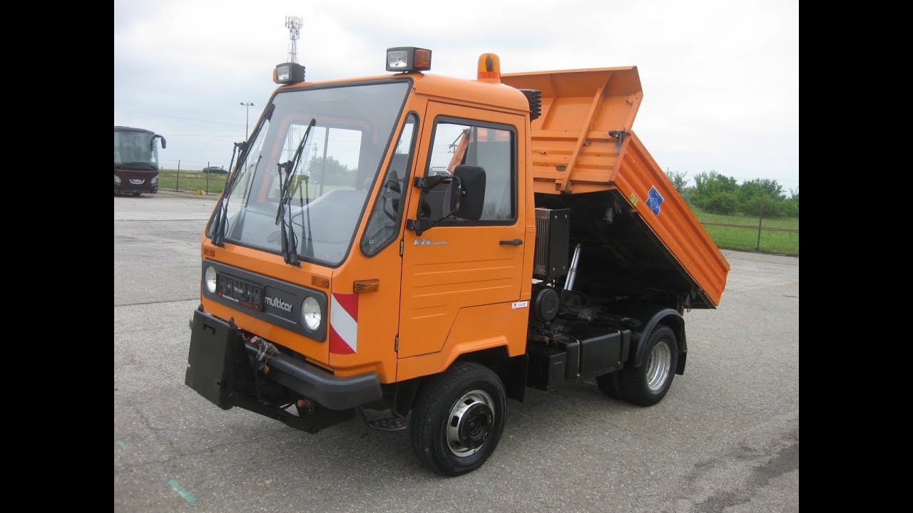 9114 Multicar M26 4X4 Video