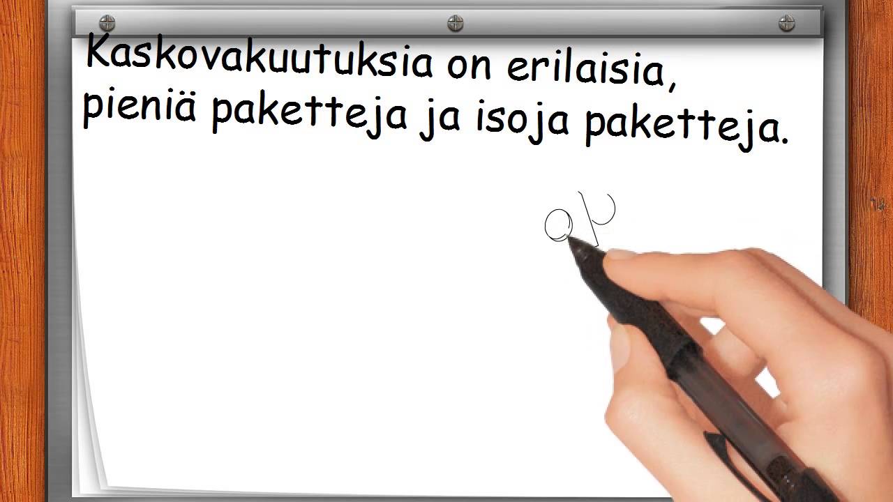Kaskovakuutus Video