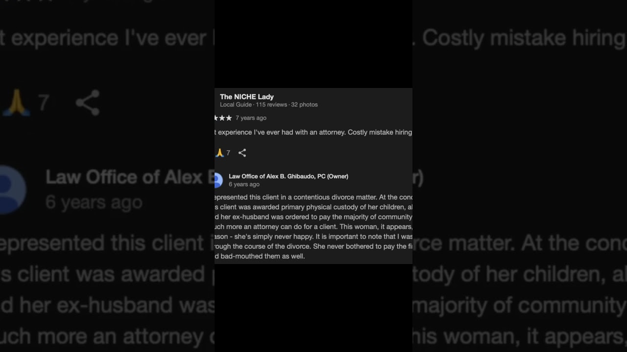 The Niche Lady's lawyer tells us the TRUTH about her!