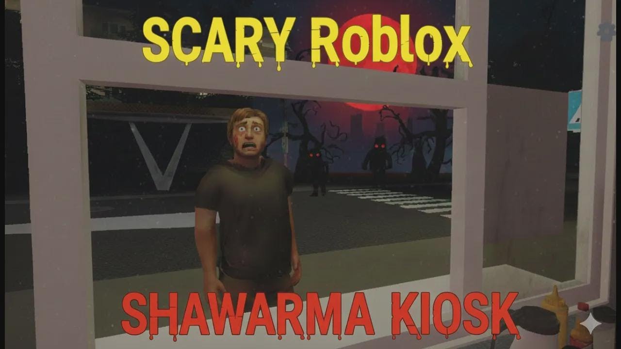 Working at a Terrifying Gyro Stand in Roblox! | Alena & Princess Take on the Scary Shawarma