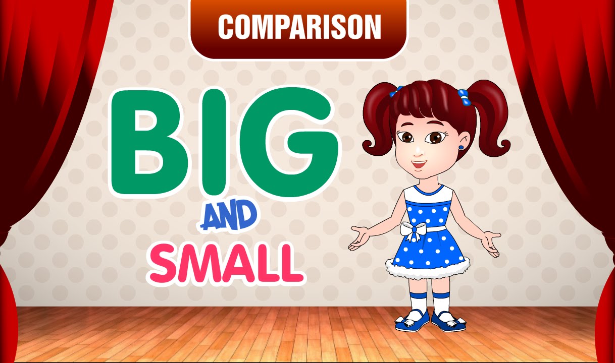 Big and Small | Comparison for Kids | Learn Pre-School Concepts with Siya | Part 1