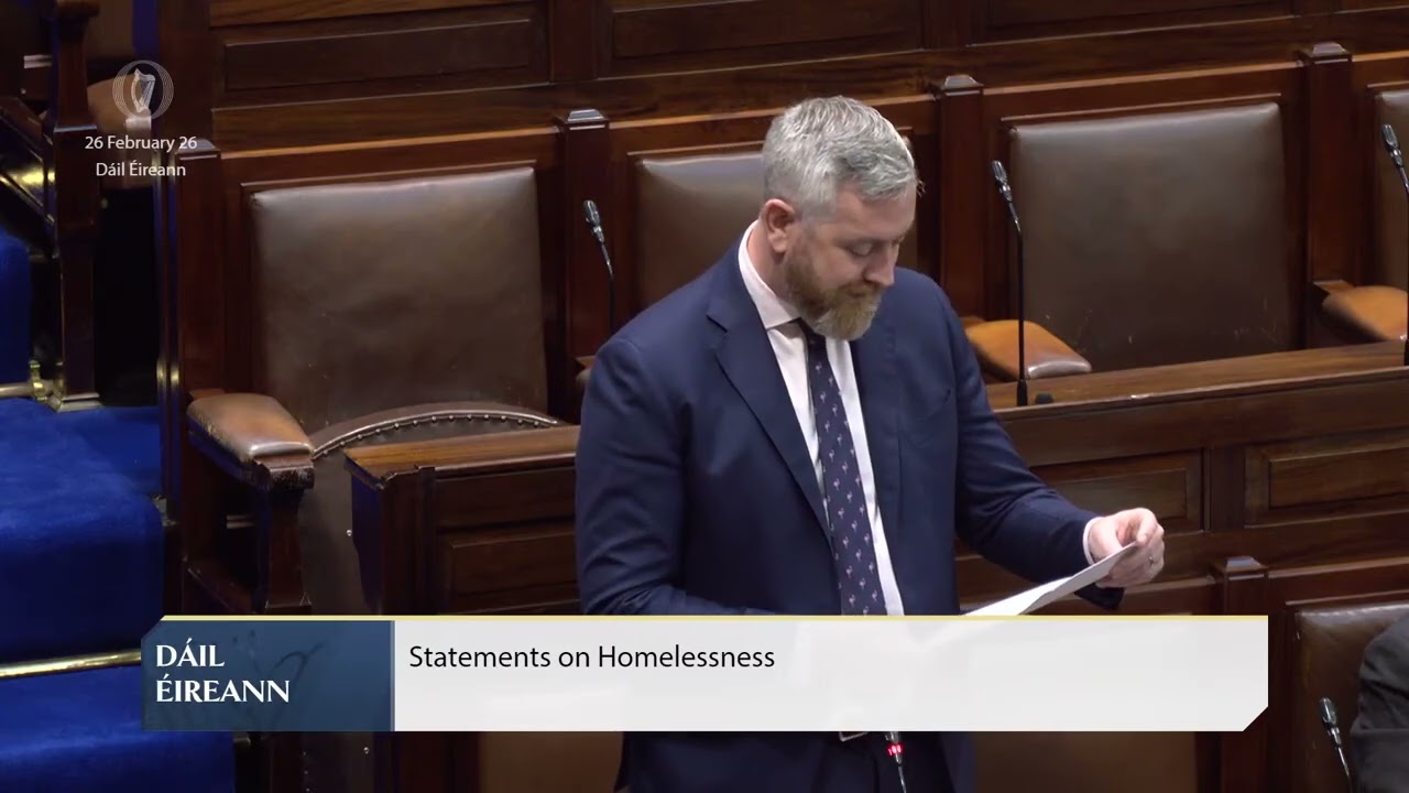 Minister Christopher O'Sullivan- speech from 26 Feb 2026