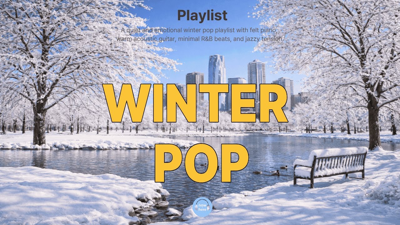 고요하고 따뜻한 겨울 감성 플레이리스트 (R&B · 재즈 무드)  |Winter pop Playlistㅣ Warm & Lonely Winter Vibes