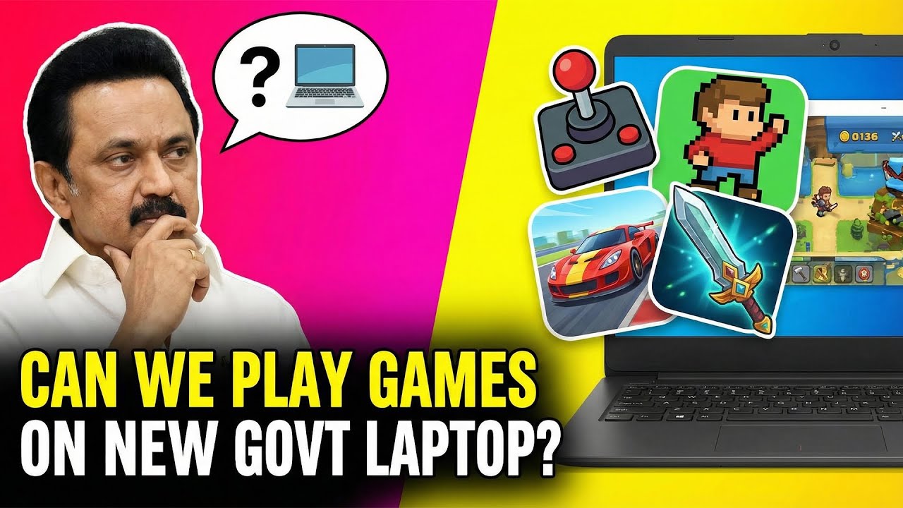TN Government Laptop Gaming Review 2026 | Performance & Lag Test