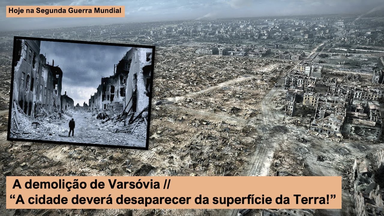 A demolição de Varsóvia - 