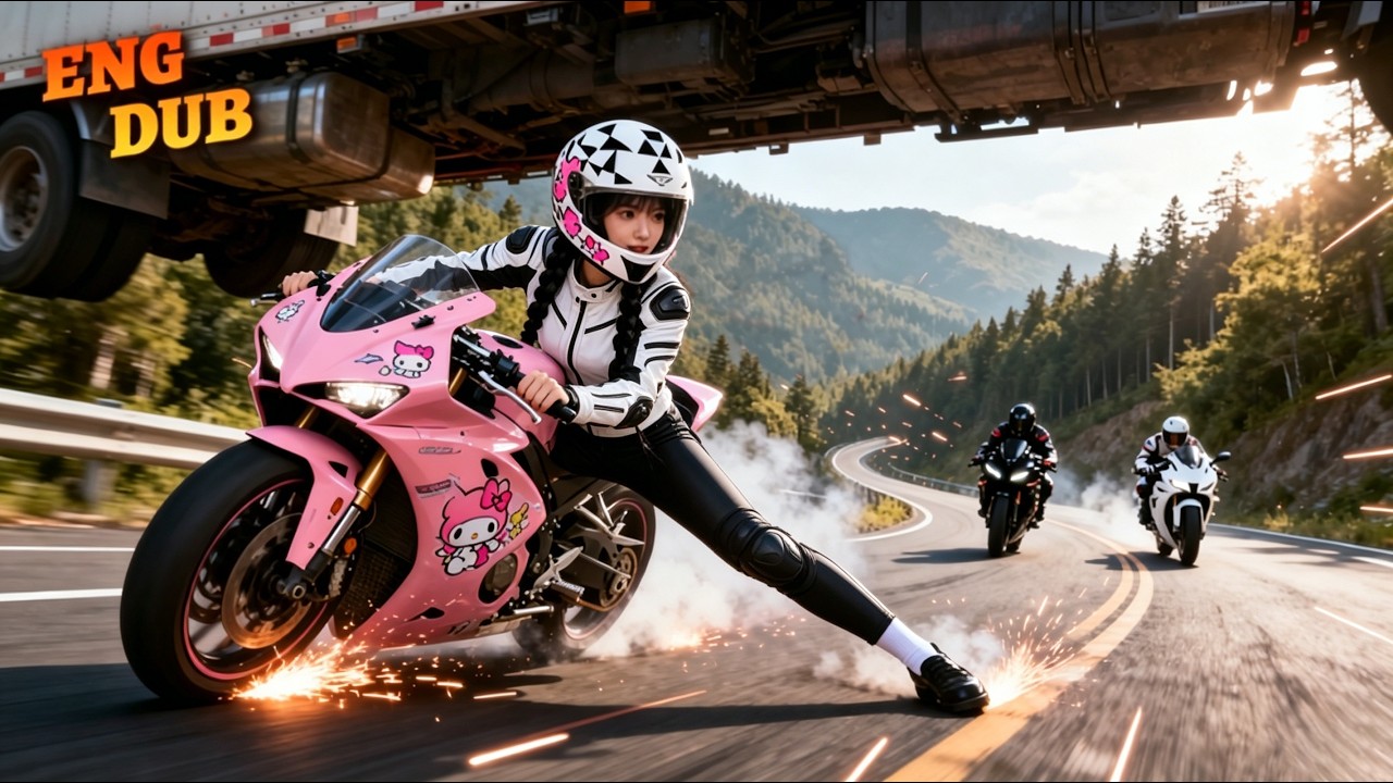 A Delivery Girl Drove an E-Scooter Through a Truck—and Beat Pro Racers!