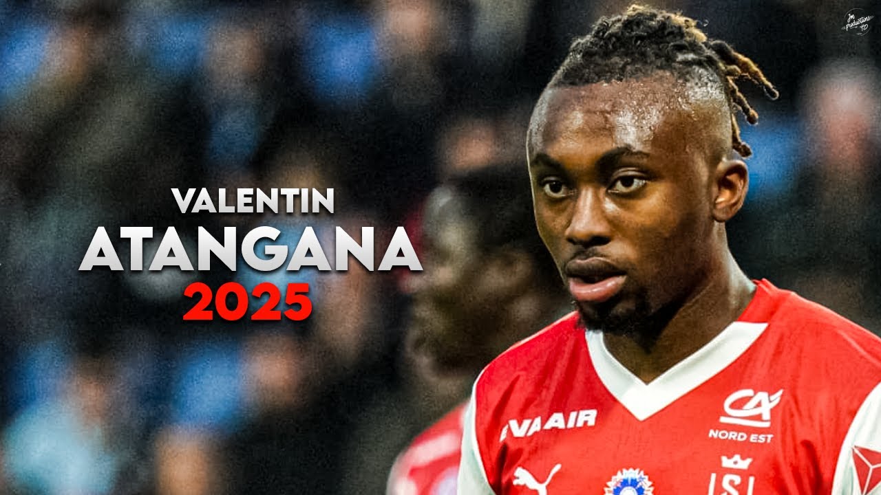 Valentin Atangana Edoa 2025 - Amazing Skills, Tackles & Goals - Stade de Reims | HD