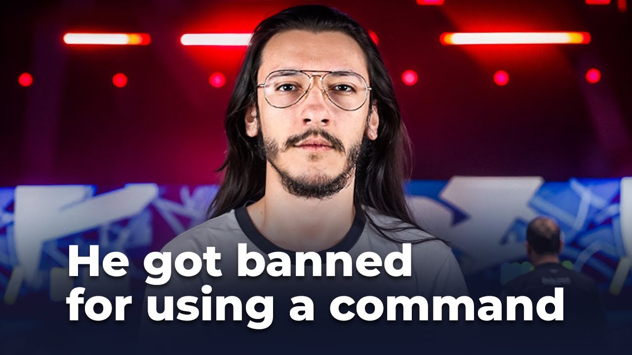 How a console command got 2 PROs BANNED?