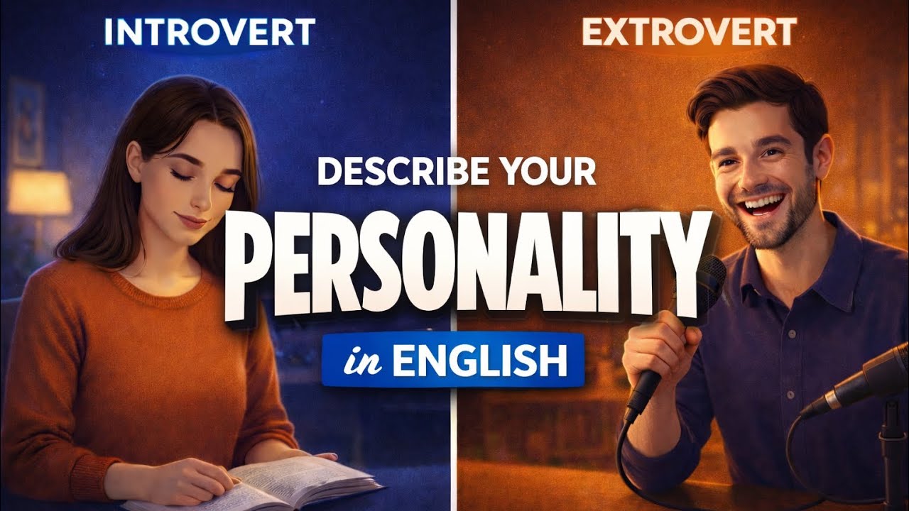 How to Describe Your Personality in English | Adjectives & Conversation Practice
