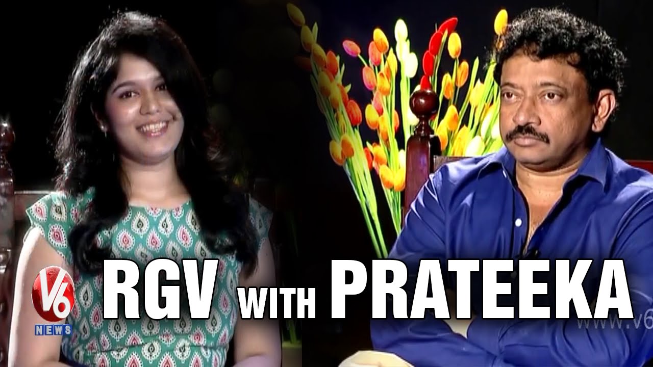 RGV Chit Chat with Prateeka || V6 Prateeka Show || Pakka Hyderabadi || V6 News