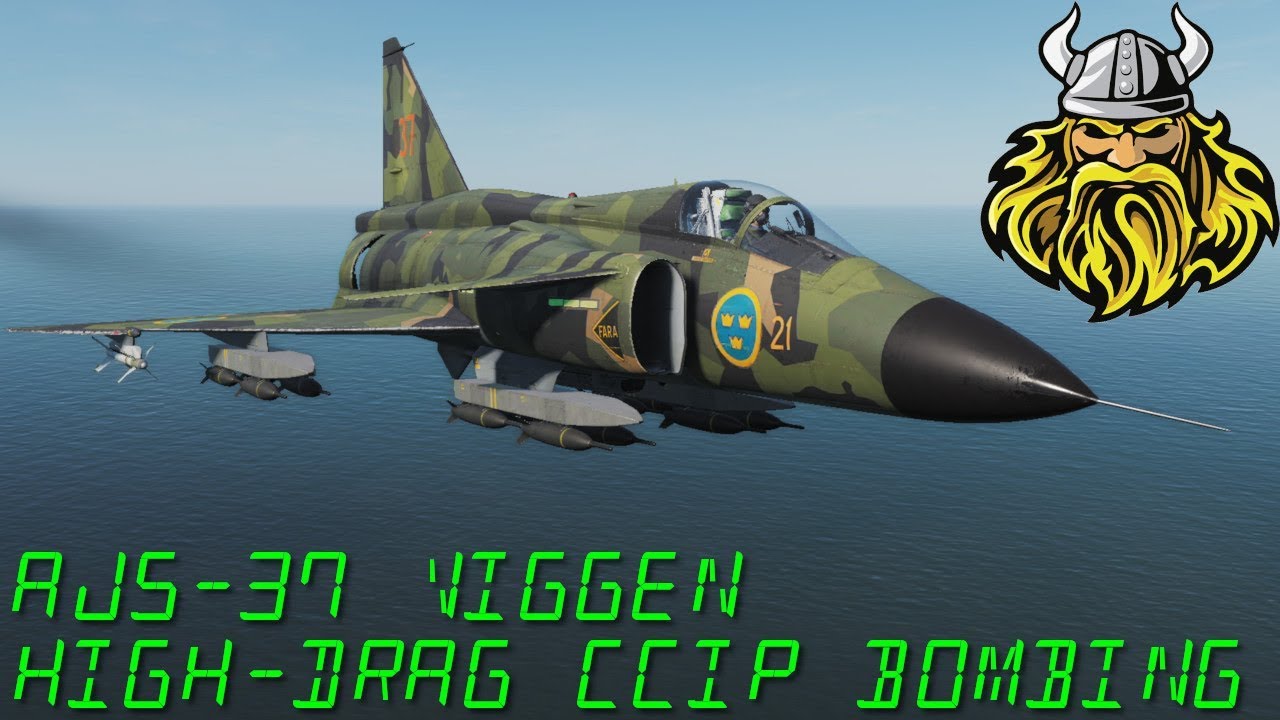 DCS Viggen - CCIP High-Drag Bombing