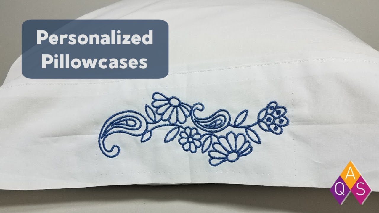 Наволочки с персонализированной вышивкой — Machine Embroider Your Life: Эпизод 3