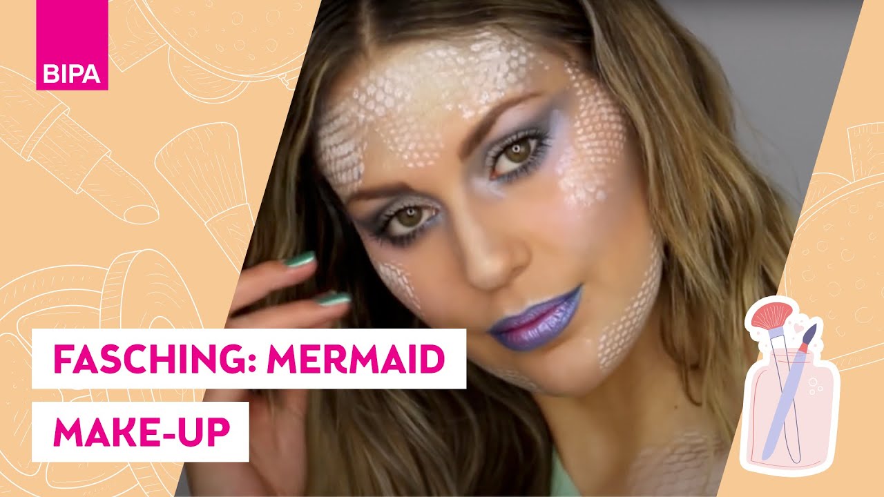 Fasching Make-up Look 2018: Mermaid Make-up Tutorial mit Vicky Lash