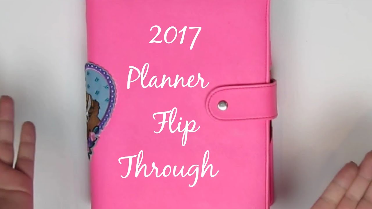 2017 Planner Flip Through