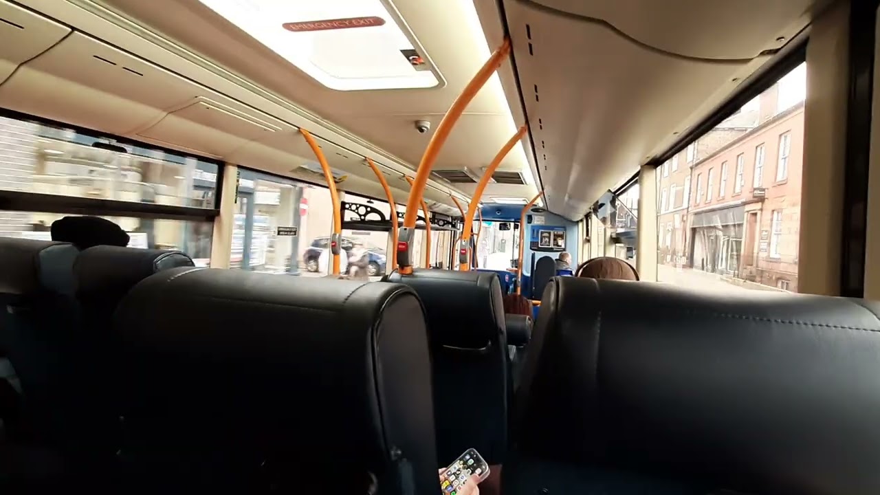 Stagecoach Cumbria & North Lancashire Carlisle based Optare Versa on the 79 to Annan (25266)