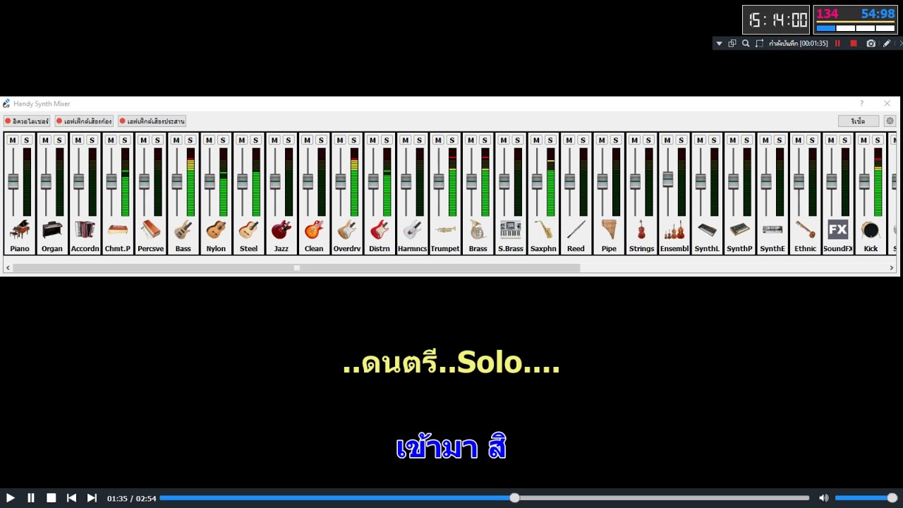 กระแซะเข้ามาซิ - หลิว อาจารียา(KARAOKE)