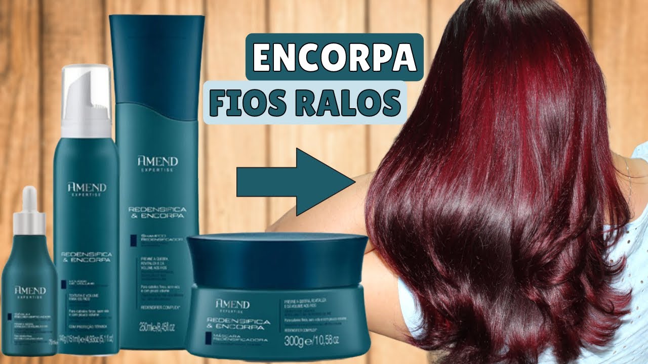 MULTIPLICA OS FIOS! MACIEZ E DENSIDADE / REDENSIFICA E ENCORPA AMEND