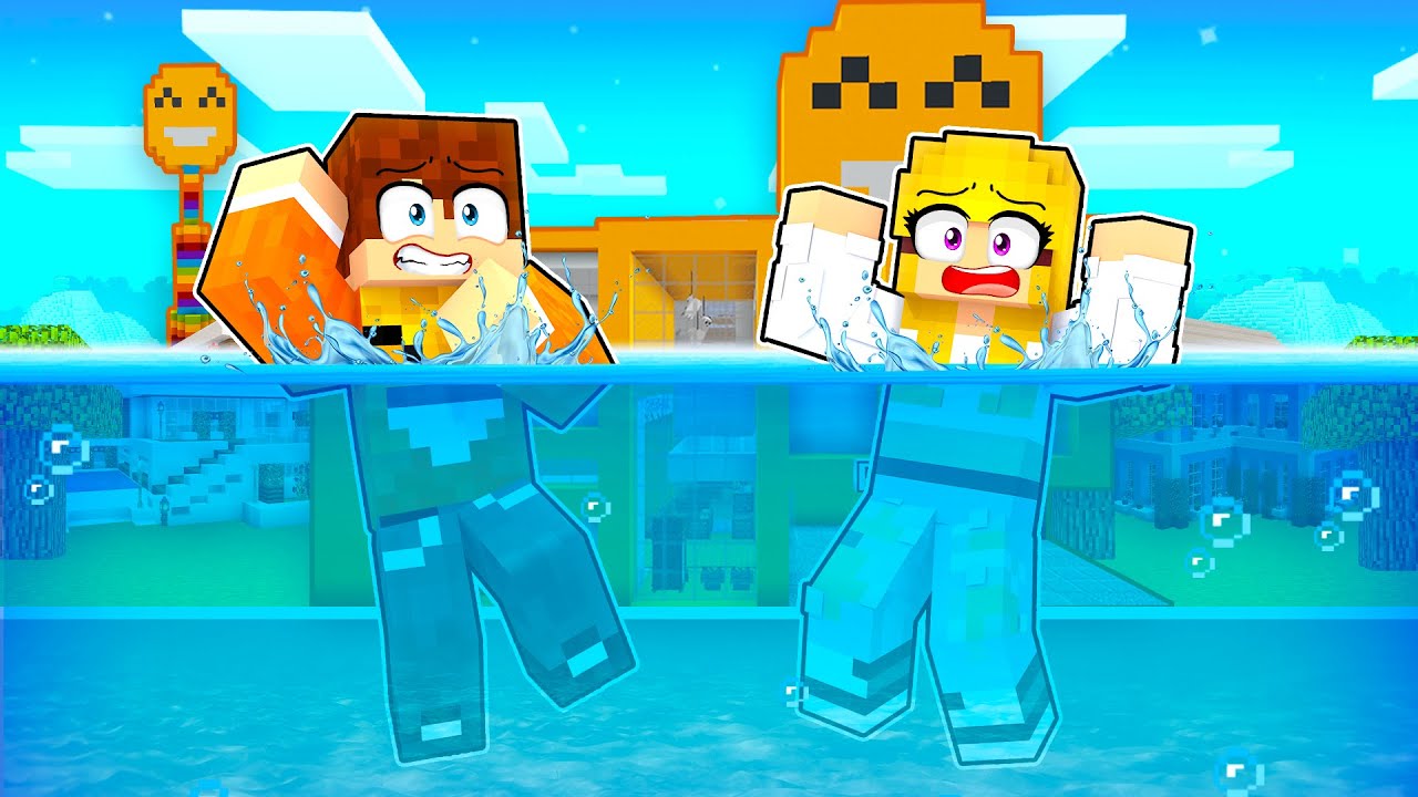 WIELKA POWÓDŹ w WIOSCE SmileSlow w Minecraft! CZY PRZETRWAMY?
